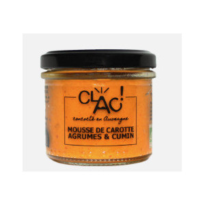 MOUSSE CAROTTE AGRUMES CUMIN