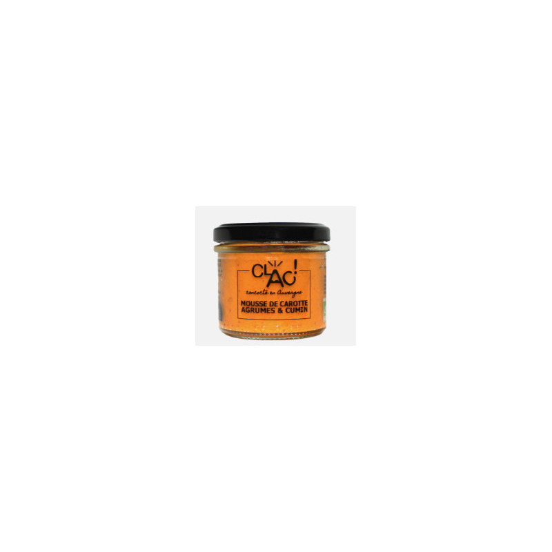 MOUSSE CAROTTE AGRUMES CUMIN