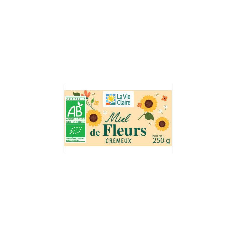 MIEL DE FLEURS CREMEUX 250G