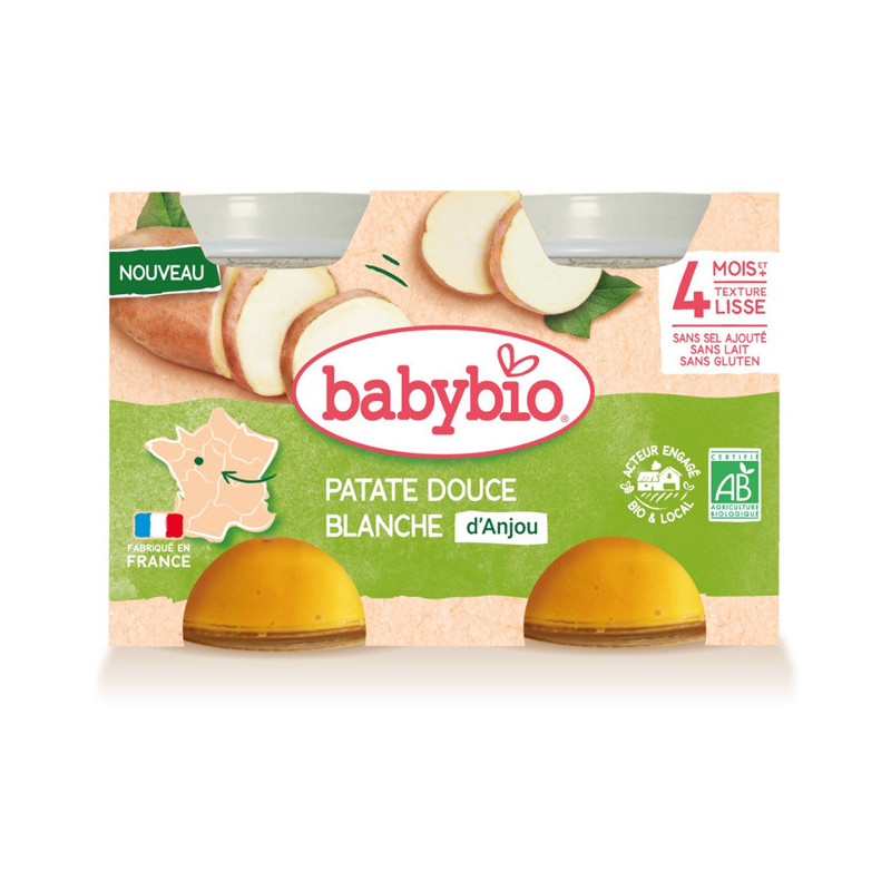 POT PATATE DOUCE BLANCHE