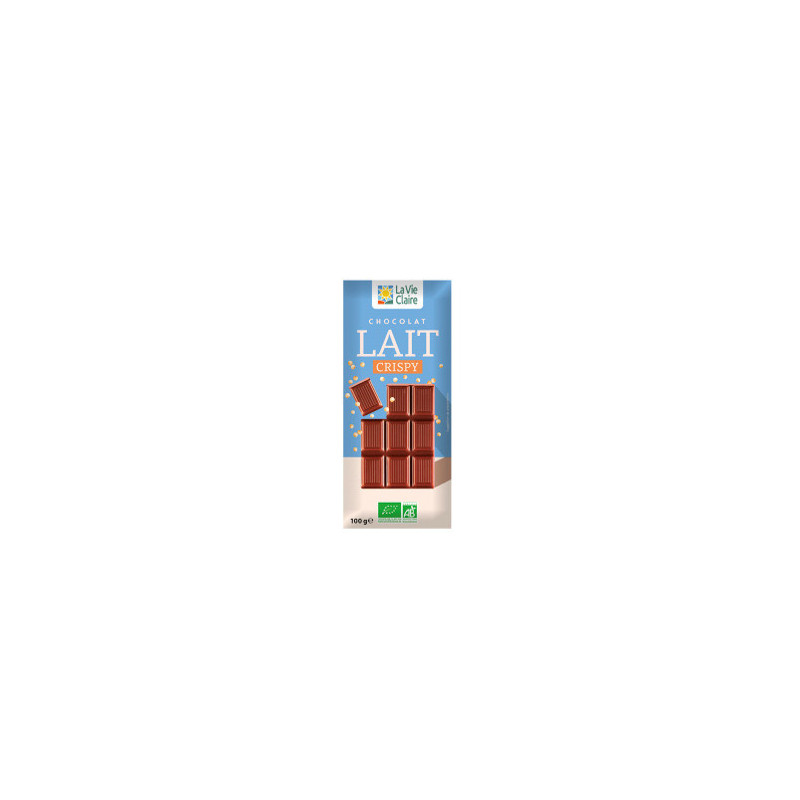 TABLETTE CHOC LAIT CRISPY