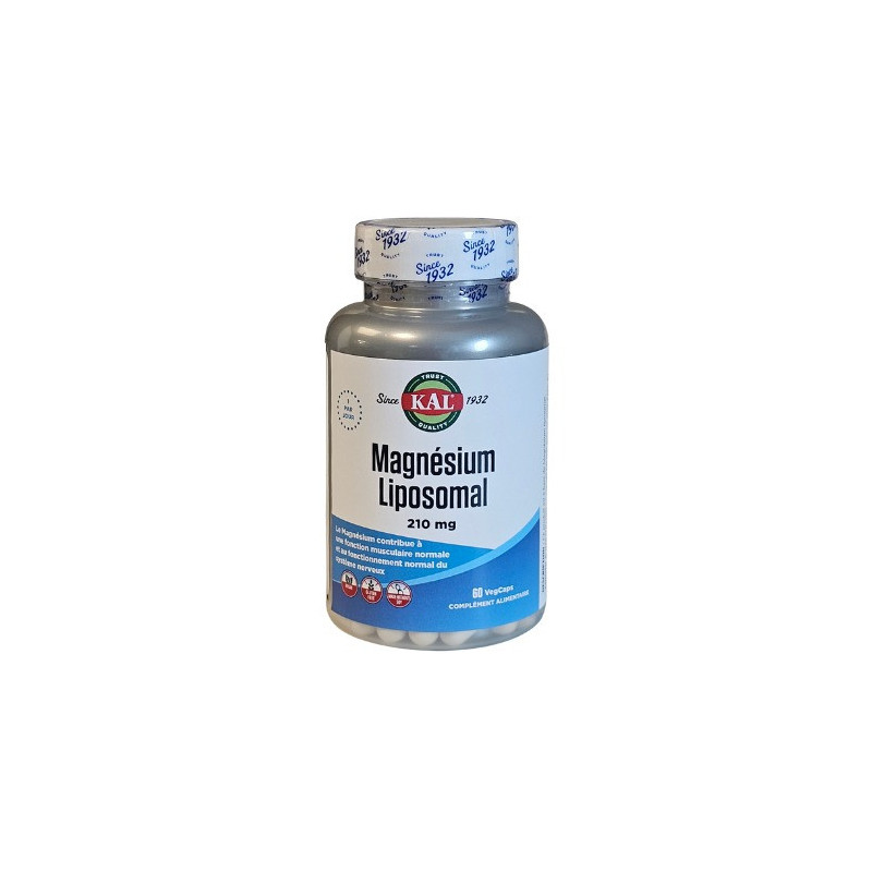 MAGNESIUM LIPOSOMAL 210MG - 60 CP VEG