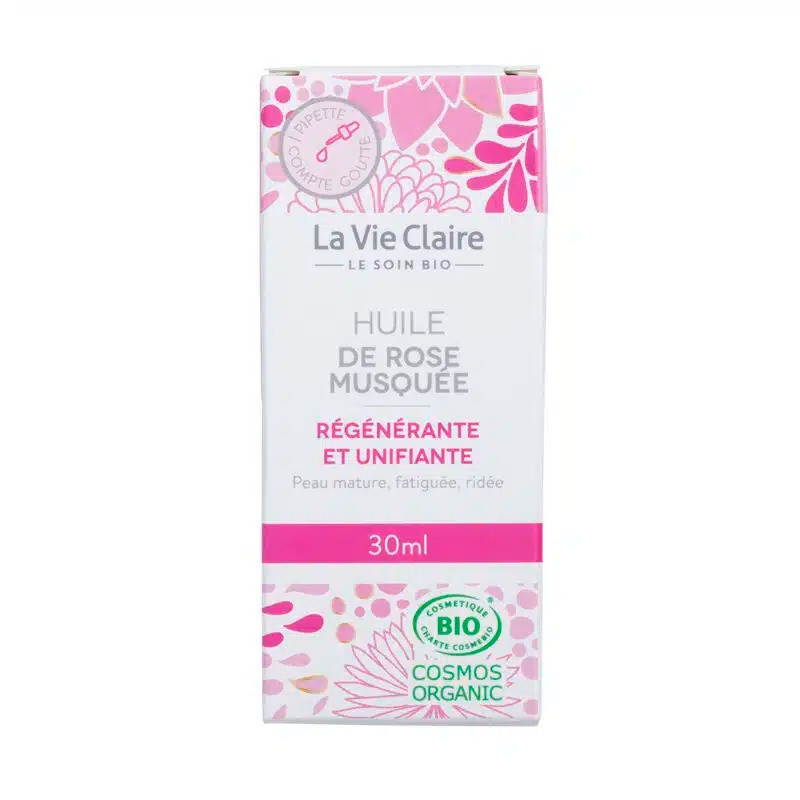 Huile végétale de rose musquée