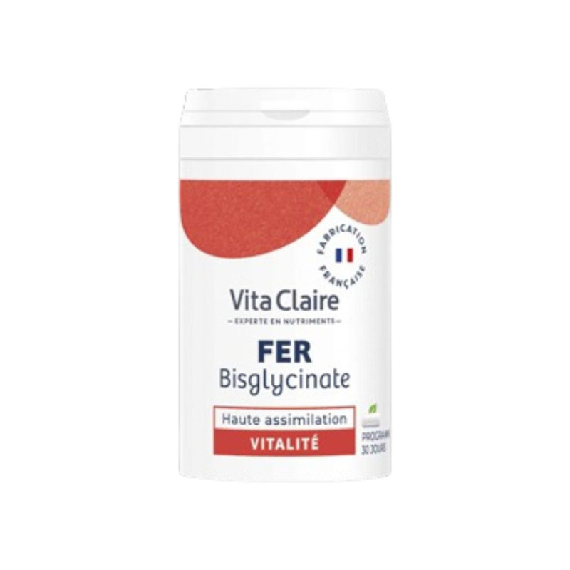 FER BISGLYCINATE 30 GELULES