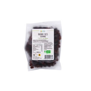 RAISINS SECS SULTANINES 250 G