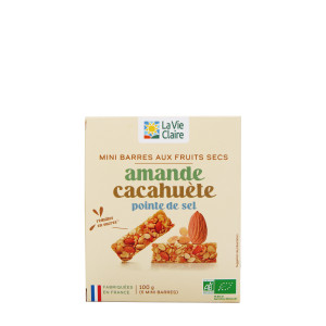 BARRE AMANDE CACAHUETE SEL 5X2