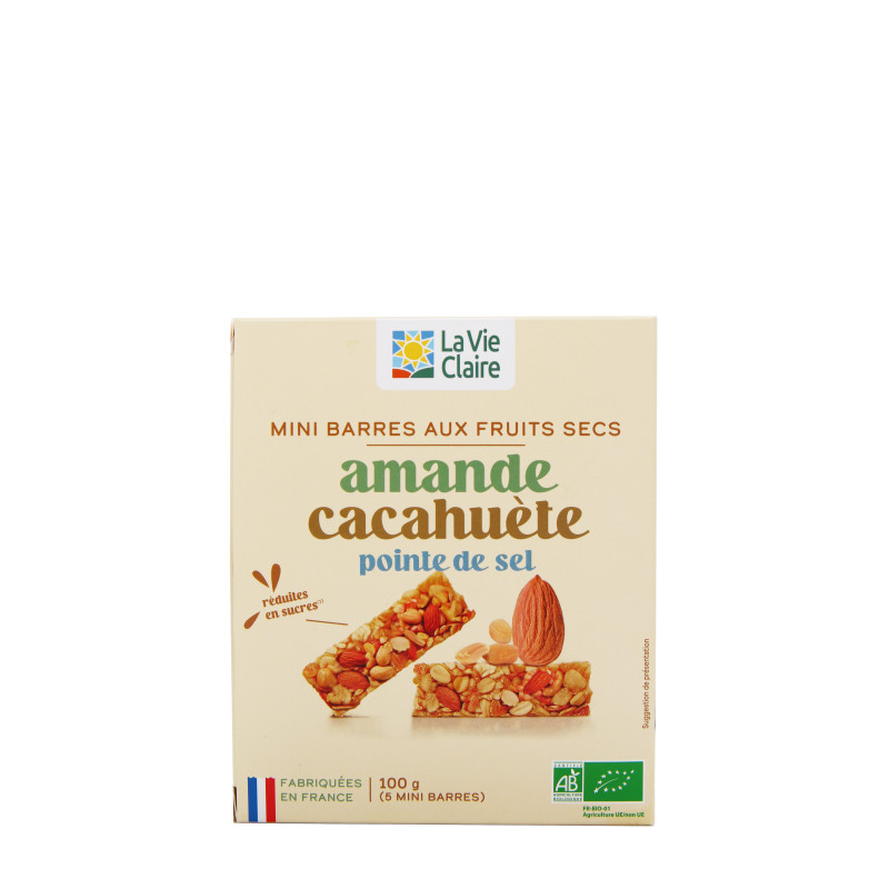 BARRE AMANDE CACAHUETE SEL 5X2