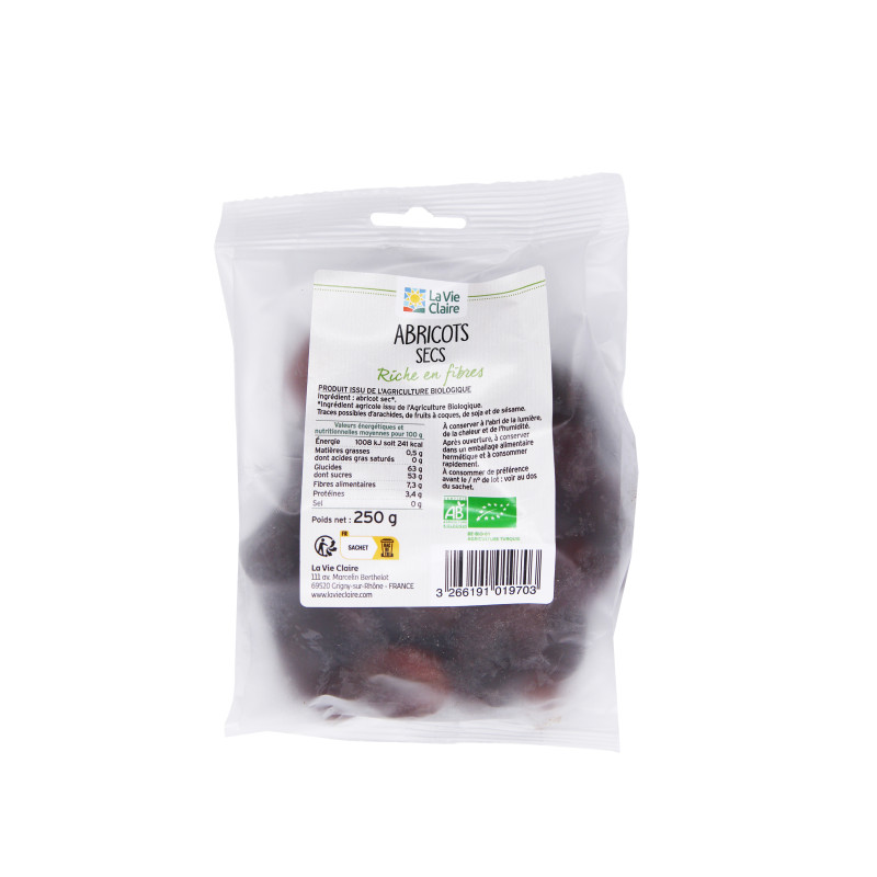 ABRICOTS SECS 250 G