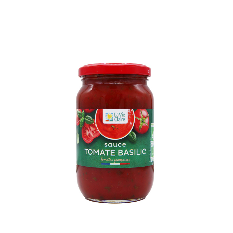 SAUCE TOMATE BASILIC 350G