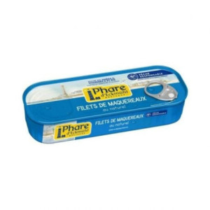 FILETS MAQUEREAUX NATUREL 151G