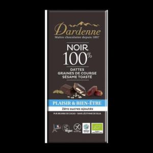 TAB NOIR 100% DATTE COURG 90G