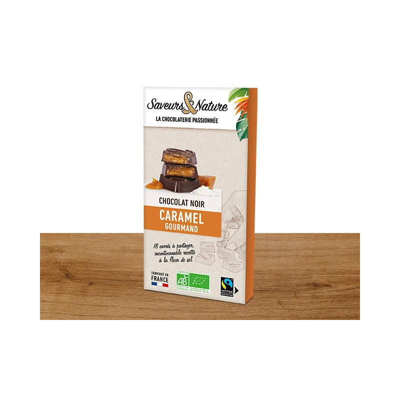 TAB NOIR FOURREE CARAMEL 80G