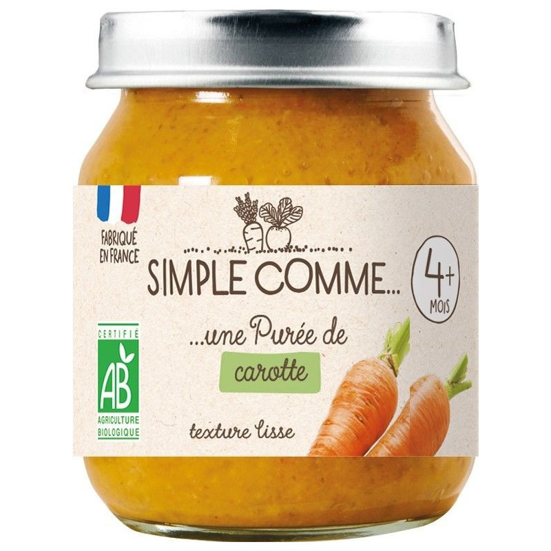 POT PUREE DE CAROTTE 125G