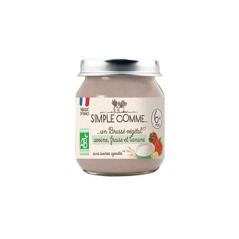 BRASSE AVOI FRAISE BANANE 125G