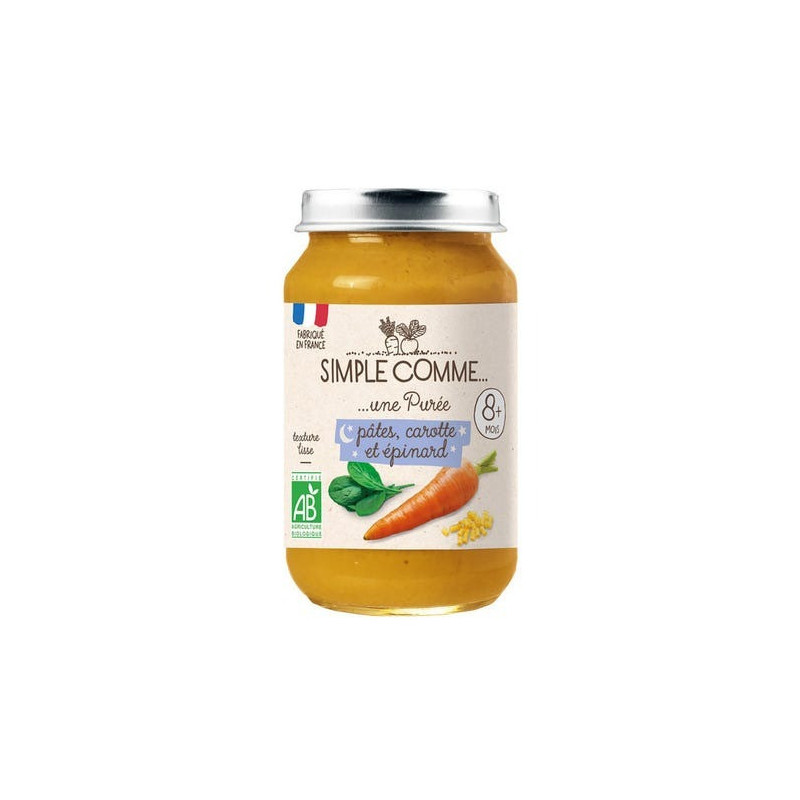 POT PATES CAROTTE EPINARD 200G