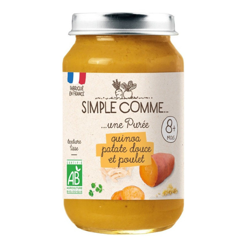 POT QUINOA PAT DOUCE POUL 200G