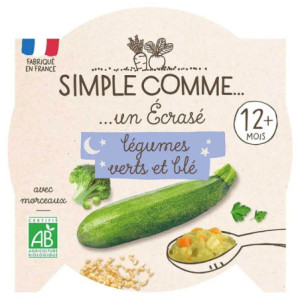 ASSIETTE LEGUMES BLE 200G