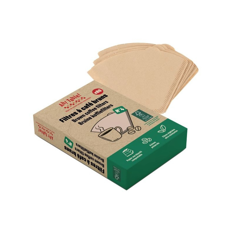 FILTRE A CAFE N.4 X80