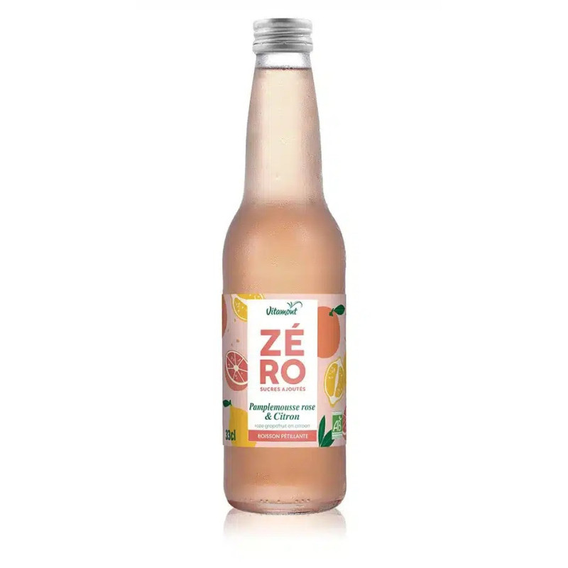 ZERO SUCRE PAMPLEM CITRON 33CL