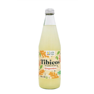 Tibicos aux grains de kéfir et gingembre
