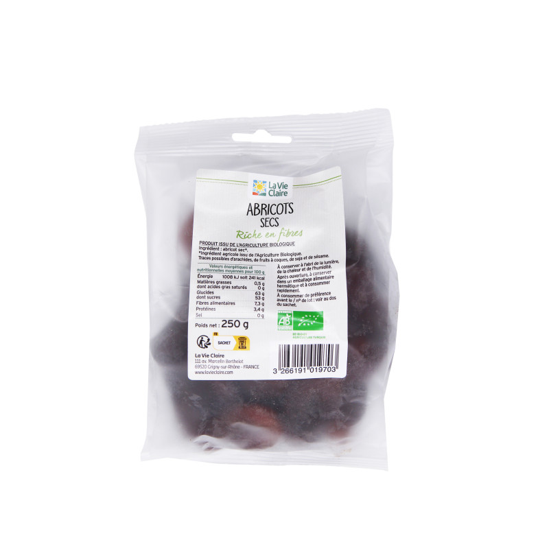 ABRICOTS SECS 250 G