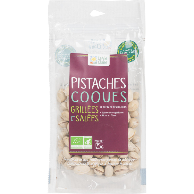 PISTACHES GRIL. SALEES 125 G