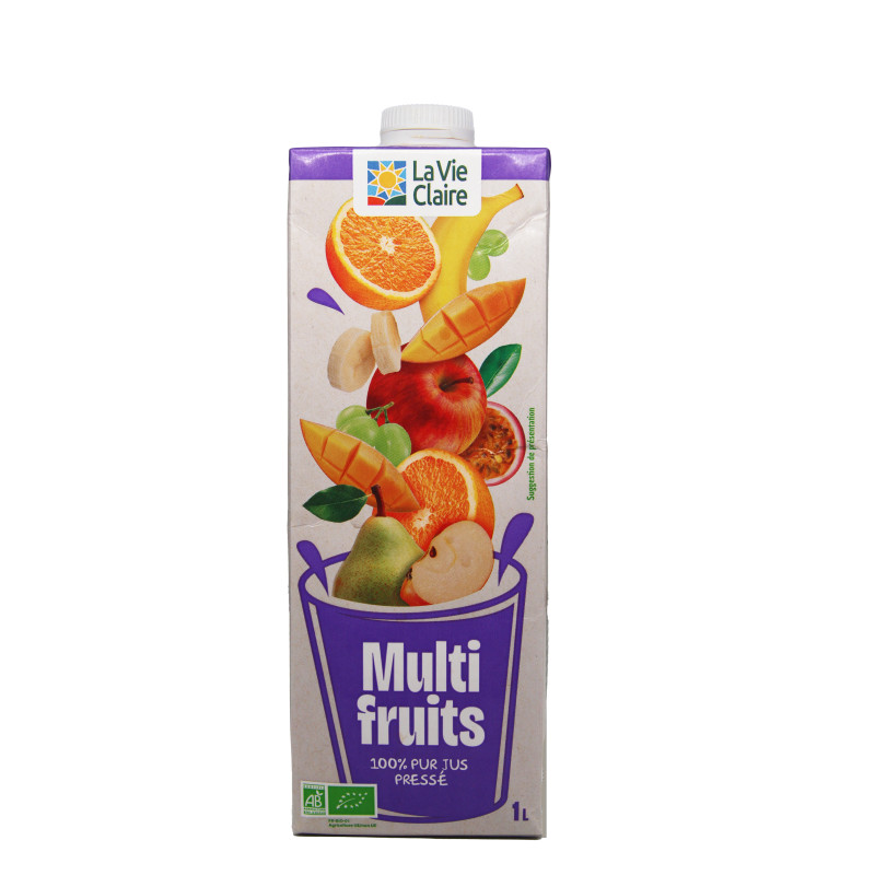 PUR JUS MULTIFRUITS TETRA 1L