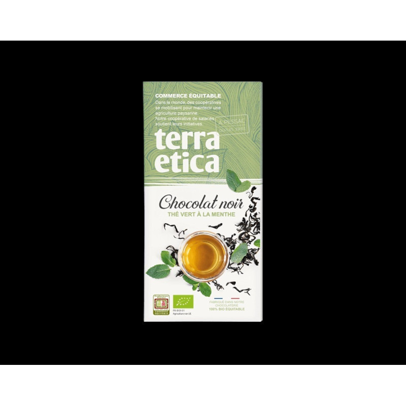 TAB NOIR THE VERT MENTHE 100G