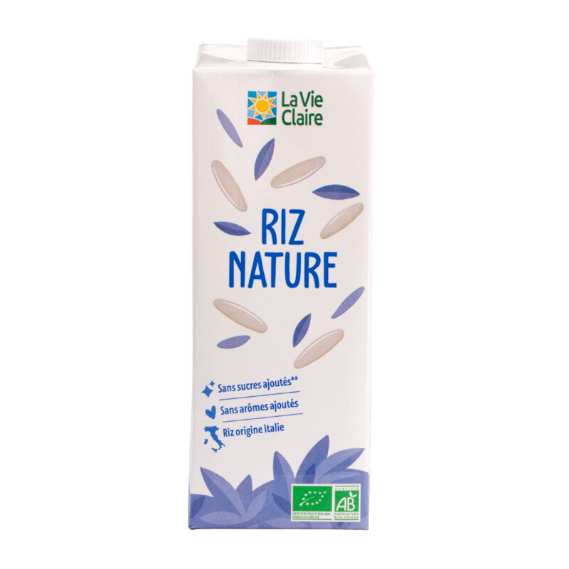 Boisson riz nature bio