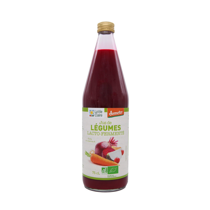 JUS DE LEGUMES LACTO FERMENTE