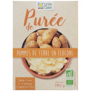 Purée de pommes de terre en flocons