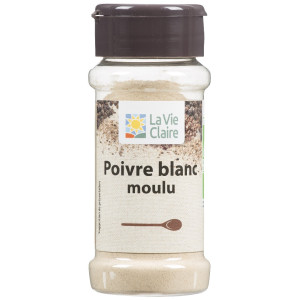 Poivre blanc moulu