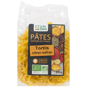 Tortils citron safran bio