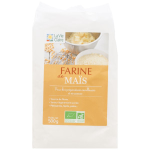 Farine de maïs bio