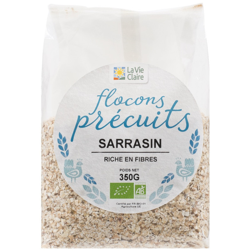 Flocons de sarrasin précuits.