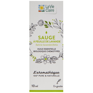 Huile Essentielle sauge à feuille de lavande
