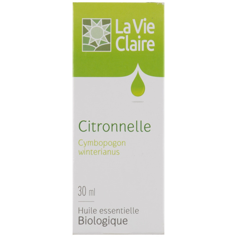 Huile essentielle de citronnelle