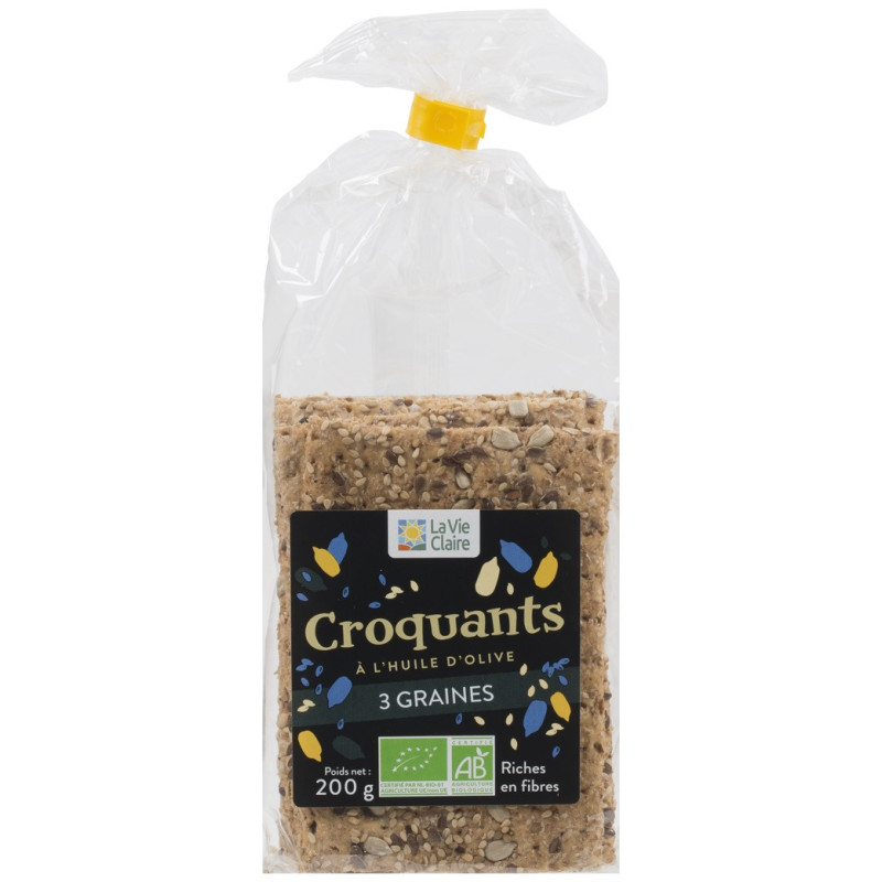 CROQUANTS 3 GRAINES