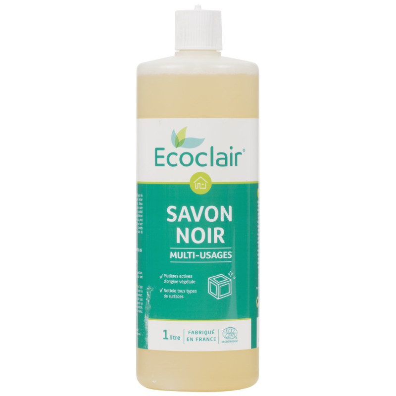 Savon noir Ecoclair multi-usages.