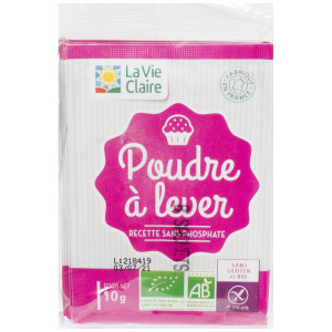 Poudre à lever sans gluten