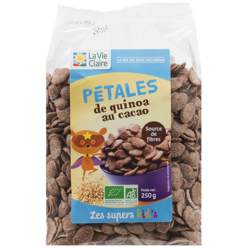 Pétales de quinoa au cacao