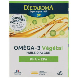 OMEGA 3 VEGETAL HUILE D'ALGUE