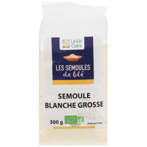Semoule de blé grosse demi-complète bio