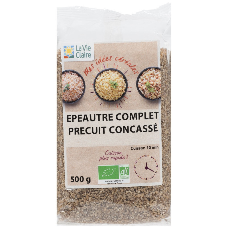 Epeautre concassé précuit bio