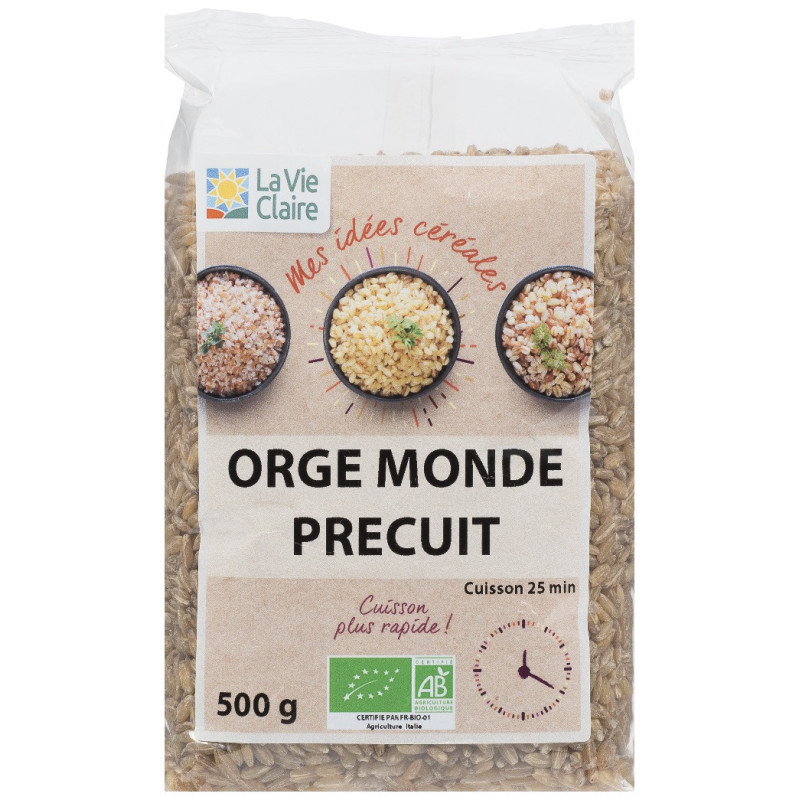 Orge mondé précuit bio