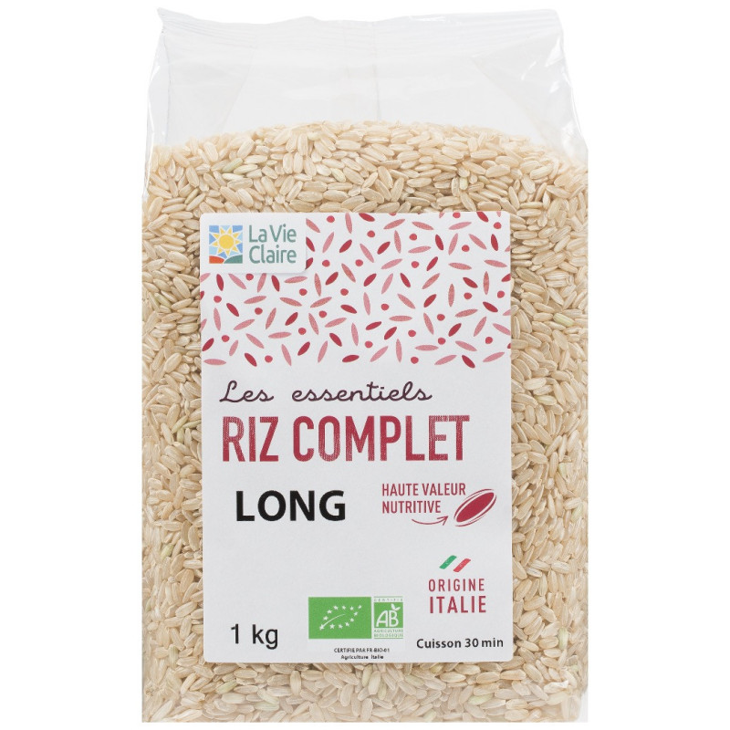 Riz long complet bio