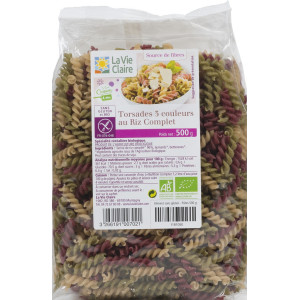Torsades 3 couleurs au riz complet