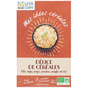 Délice de céréales blé, soja, orge, avoine, seigle et riz