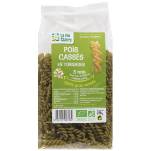 Pois cassés en torsade