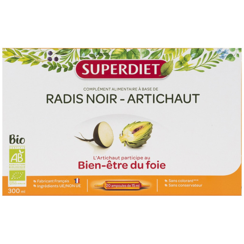 RADIS NOIR/ARTICH AB 20 AMP.
